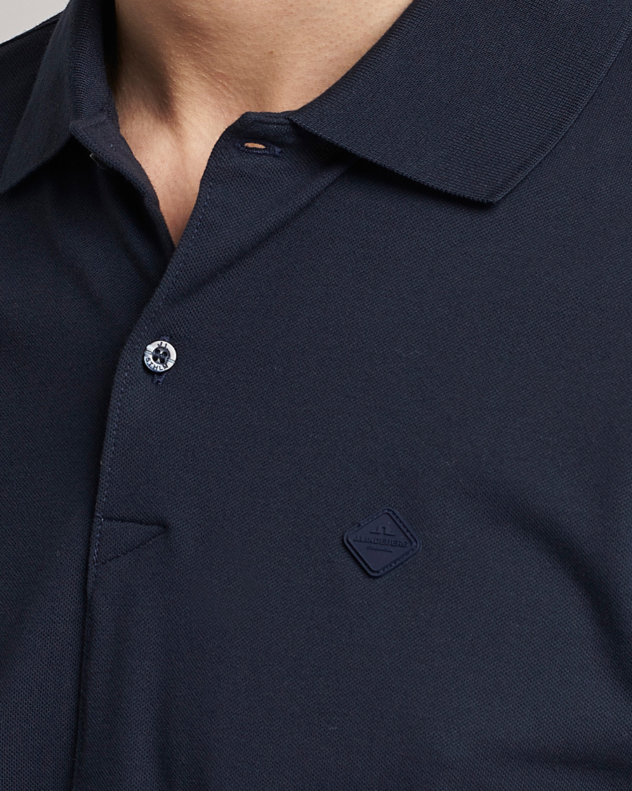Herren | Poloshirts | J.Lindeberg | Rubi Slim Fit Polo Navy