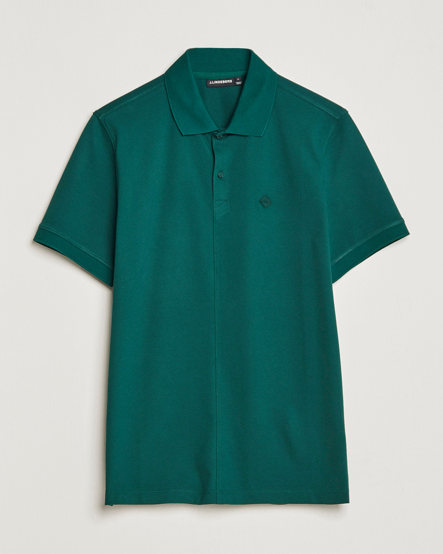 Herren | Poloshirts | J.Lindeberg | Rubi Slim Fit Polo Rain Forest