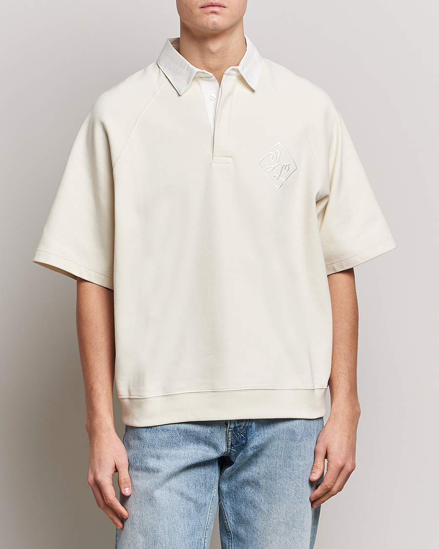 Herren | Poloshirts | J.Lindeberg | Roman Short Sleeve Rugby Jersey Polo Turtledove