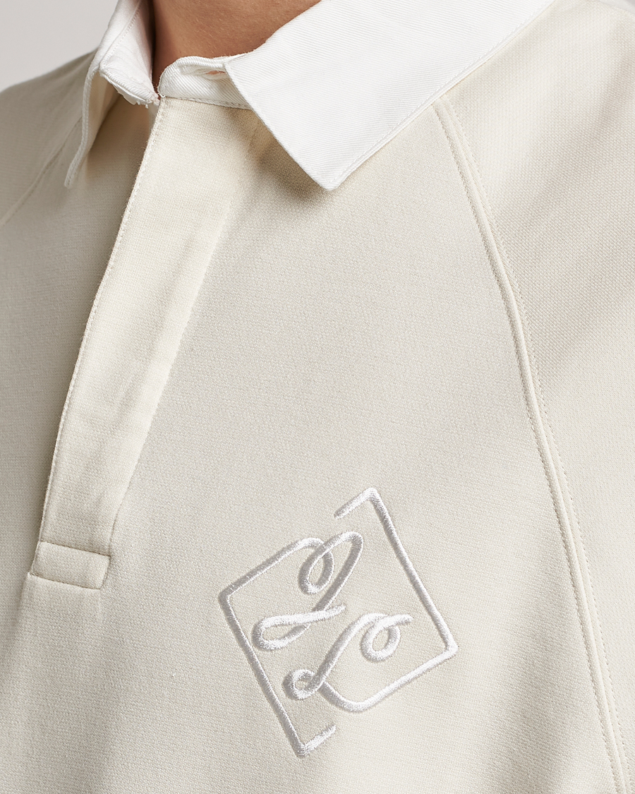 Herren | Poloshirts | J.Lindeberg | Roman Short Sleeve Rugby Jersey Polo Turtledove