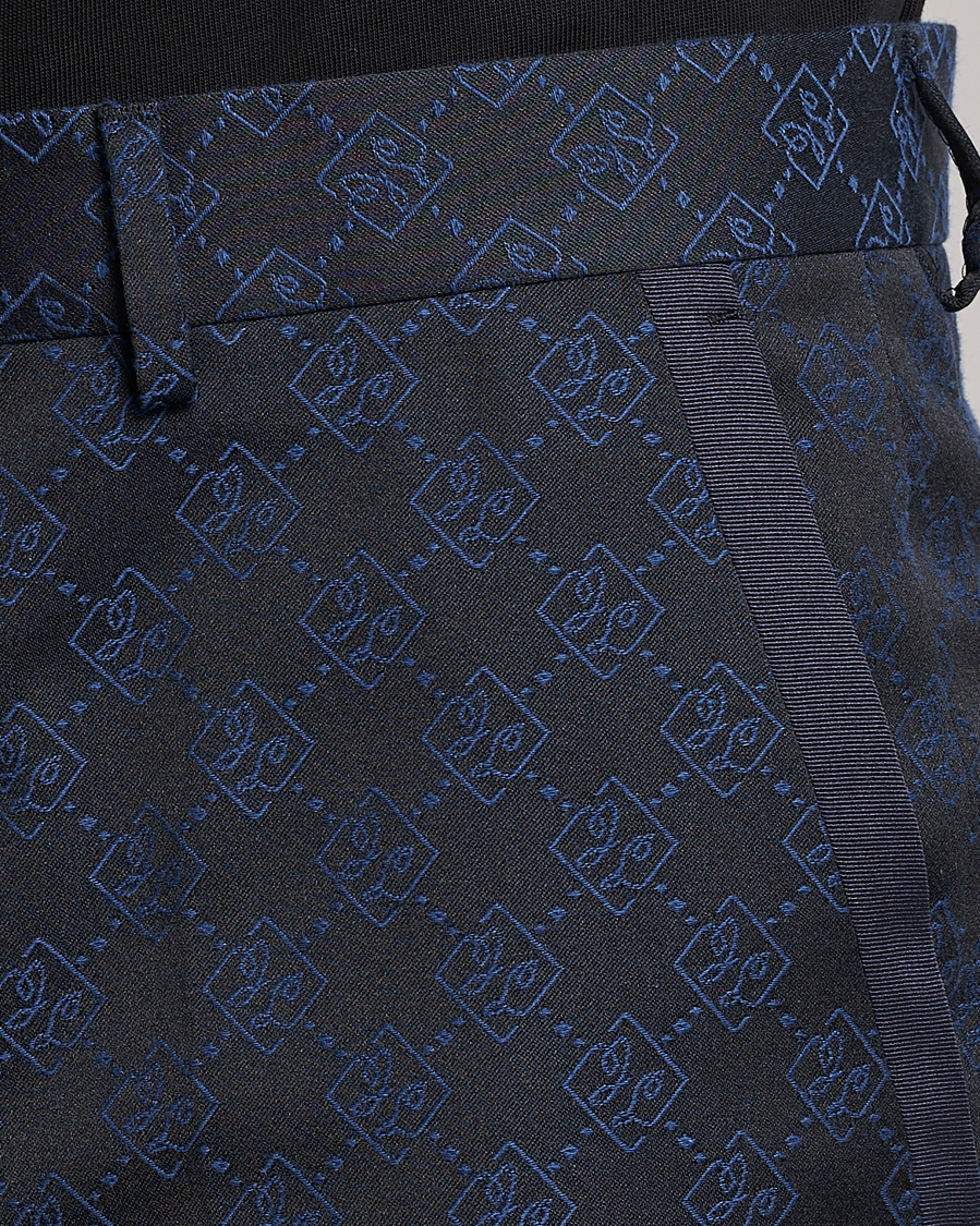 Herren | Hosen | J.Lindeberg | Gomor JL Jacquard Trousers Navy