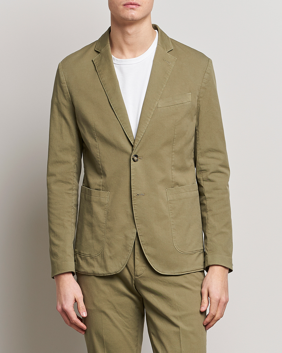 Herren | Sakkos | J.Lindeberg | Hopper Cotton Garment Dye Blazer Aloe