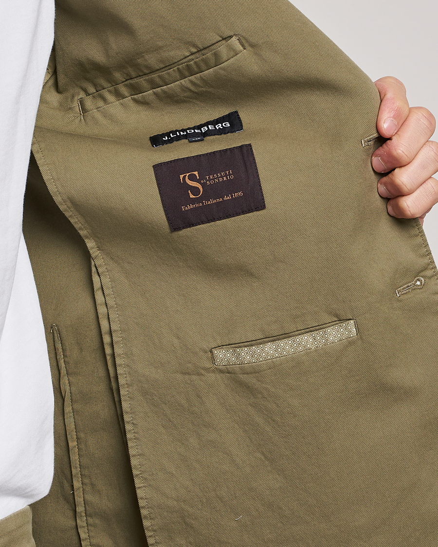 Herren | Sakkos | J.Lindeberg | Hopper Cotton Garment Dye Blazer Aloe