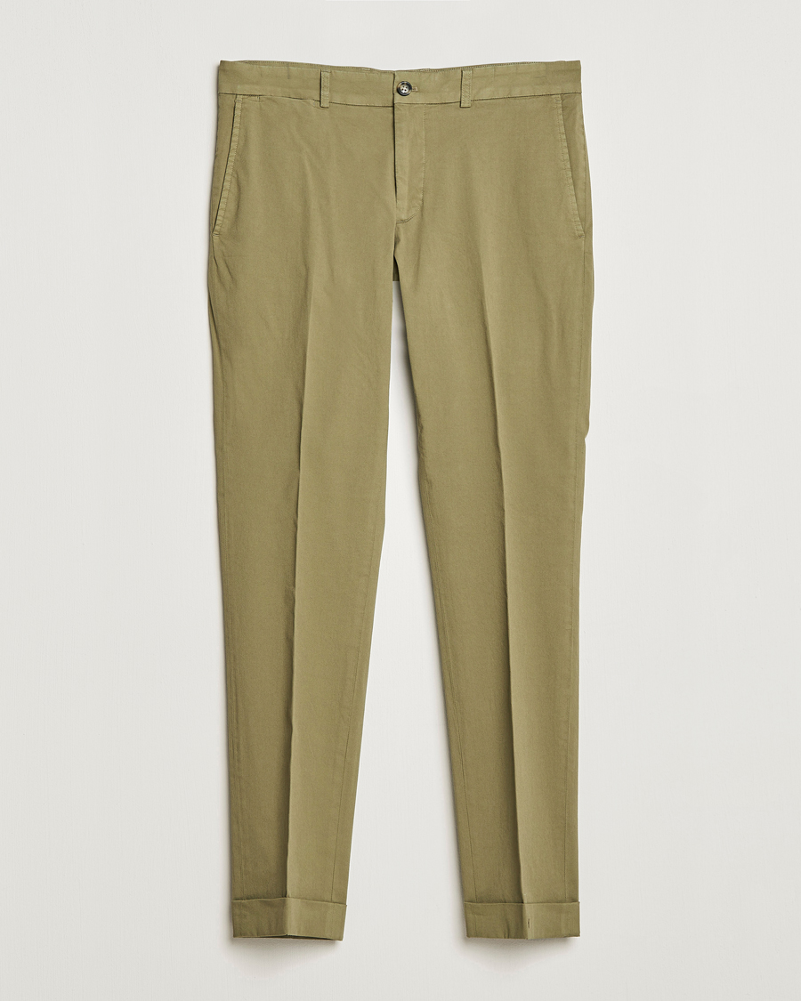 Herren | Hosen | J.Lindeberg | Grant Cotton Garment Dye Pants Aloe