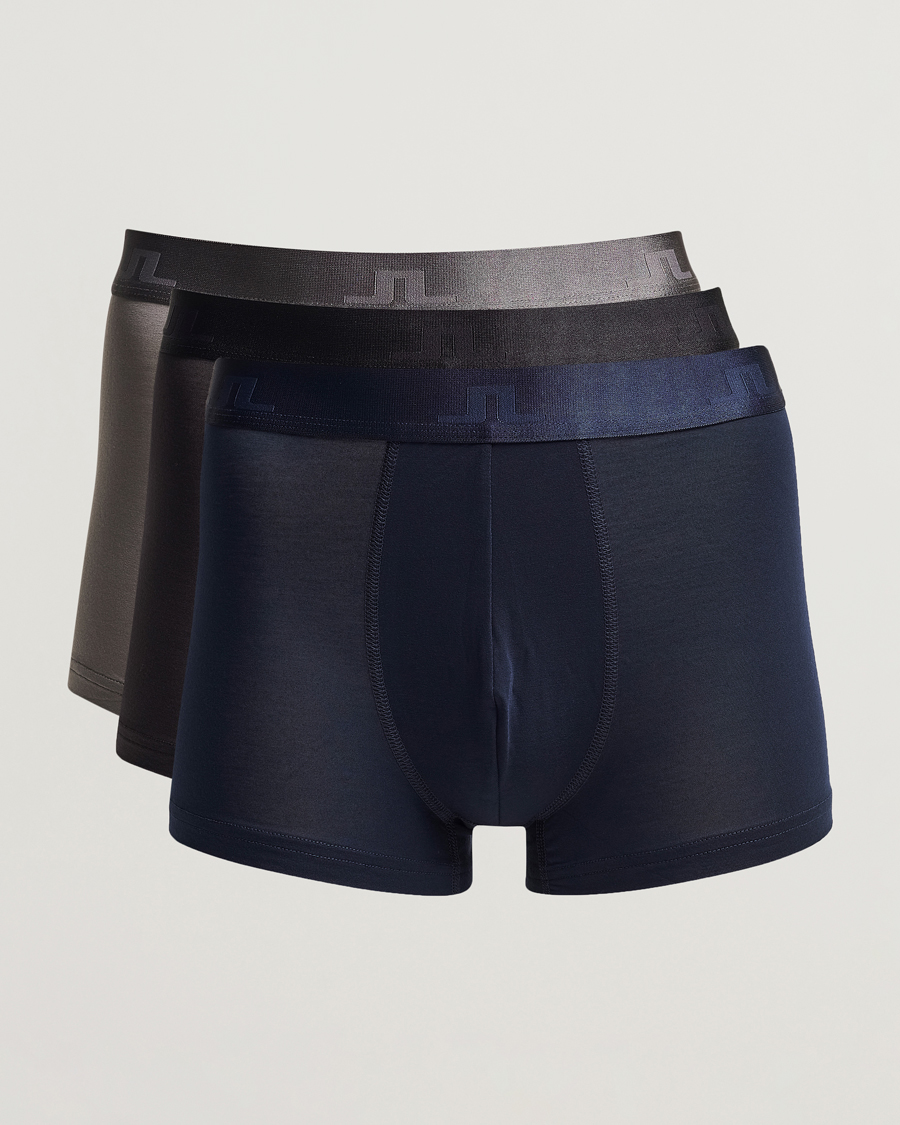 Herren | Unterwäsche | J.Lindeberg | 3-pack Bridge Lyocell Boxer Multi