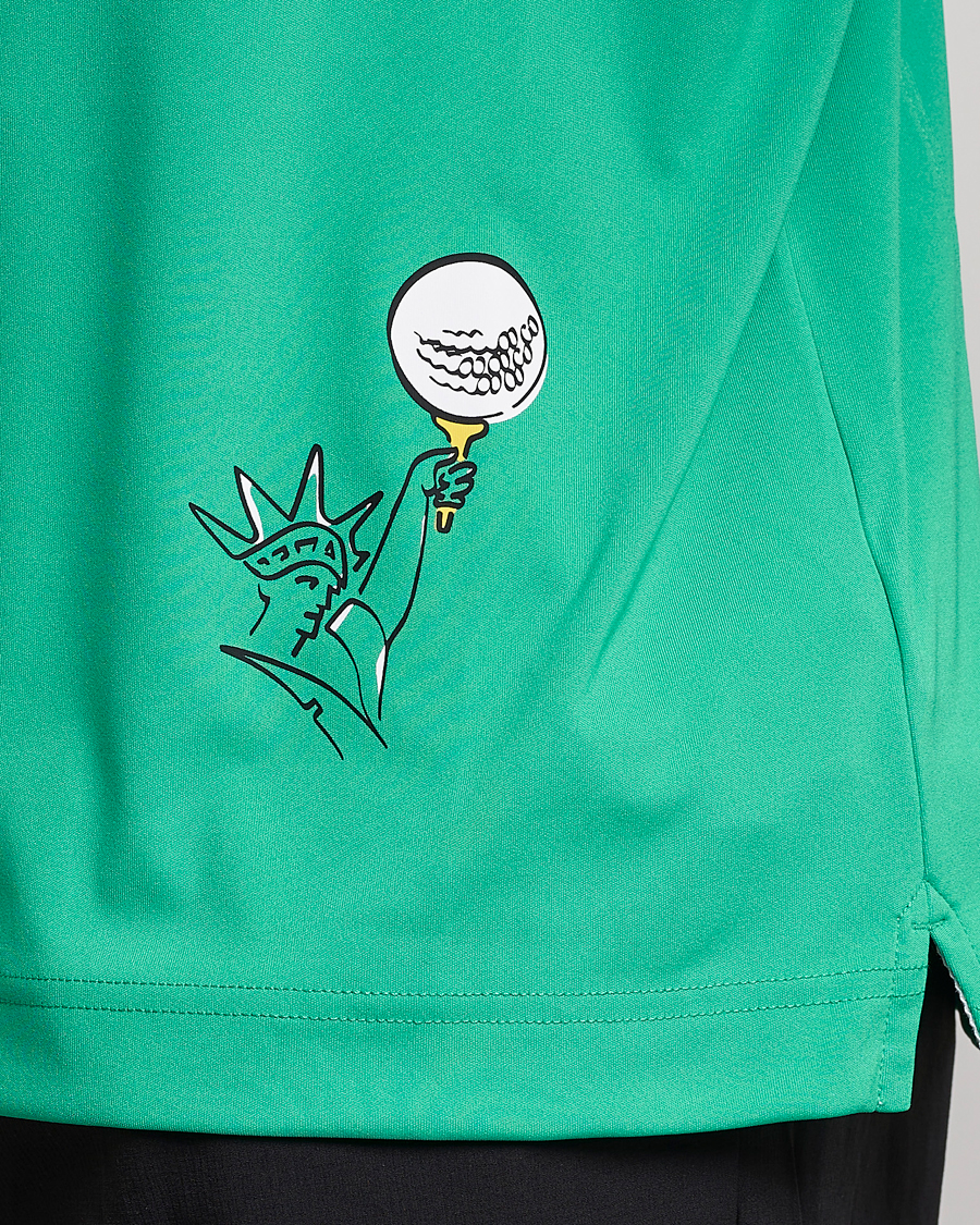 Herren | Poloshirts | J.Lindeberg | KV PGA Printed Jersey Polo Blarney Green