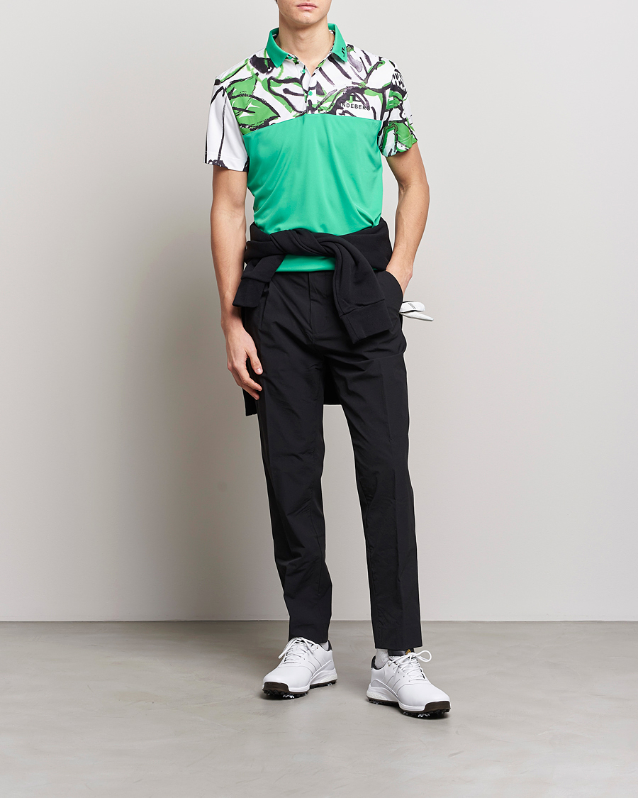 Herren | Poloshirts | J.Lindeberg | Jeff Masters TX Jersey Polo White