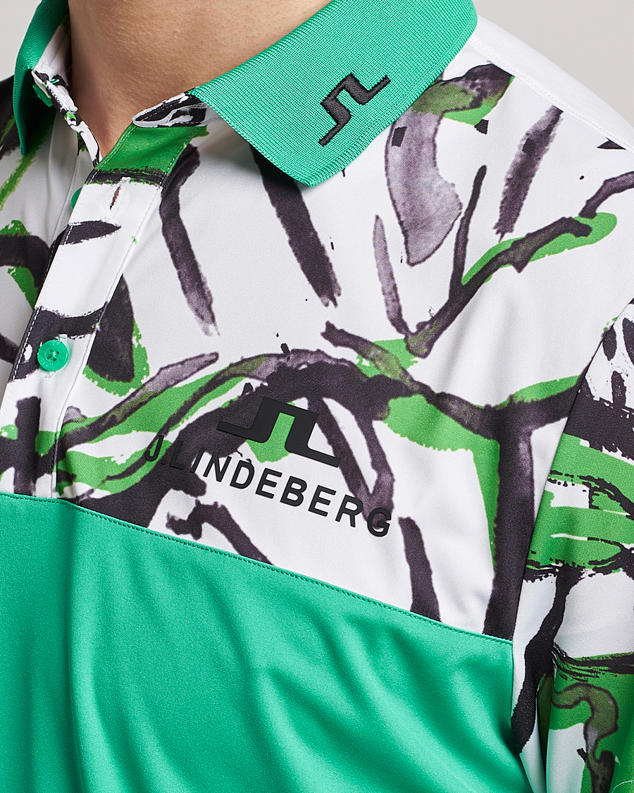 Herren | Poloshirts | J.Lindeberg | Jeff Masters TX Jersey Polo White