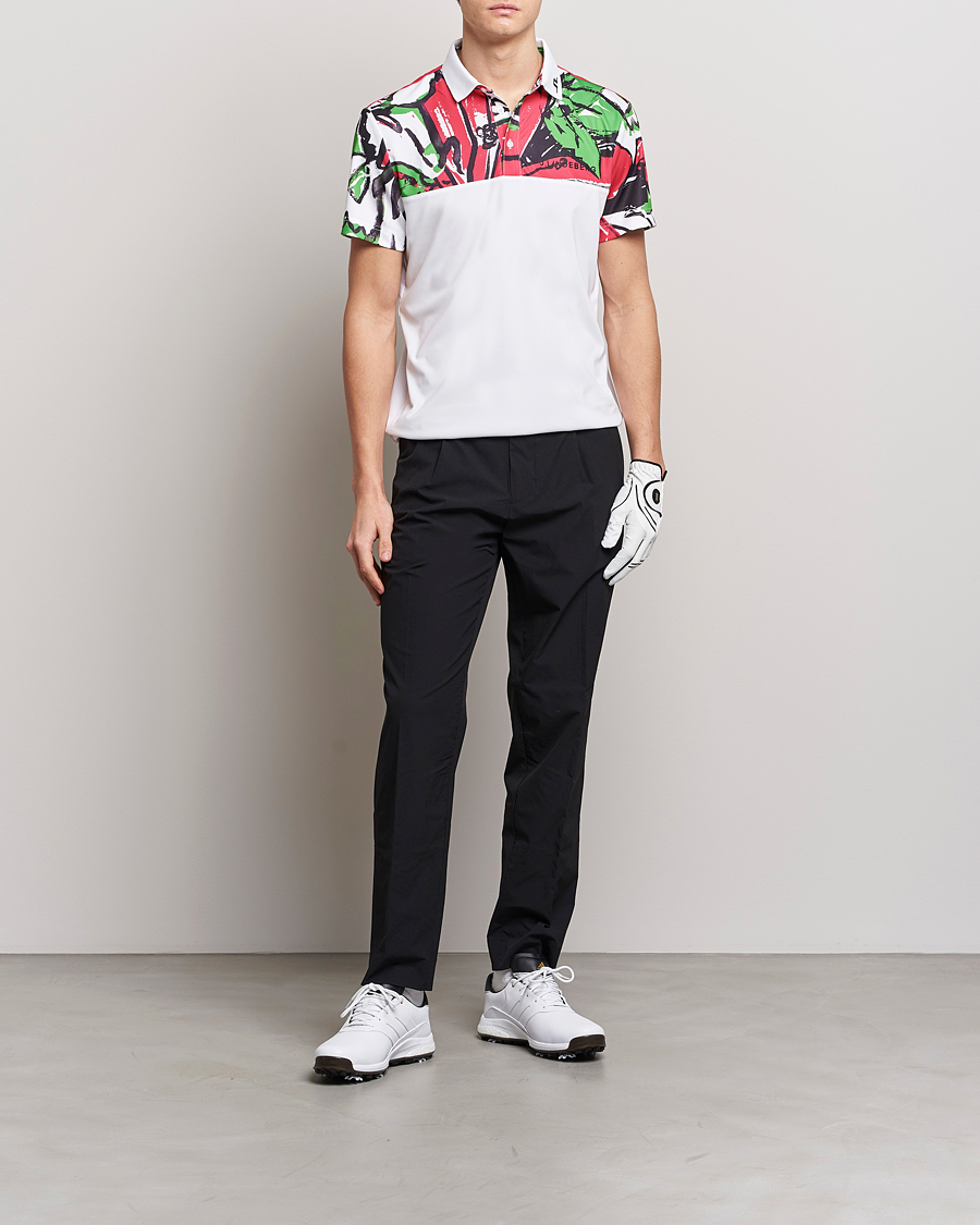 Herren | Poloshirts | J.Lindeberg | Jeff Masters TX Jersey Polo Azalea