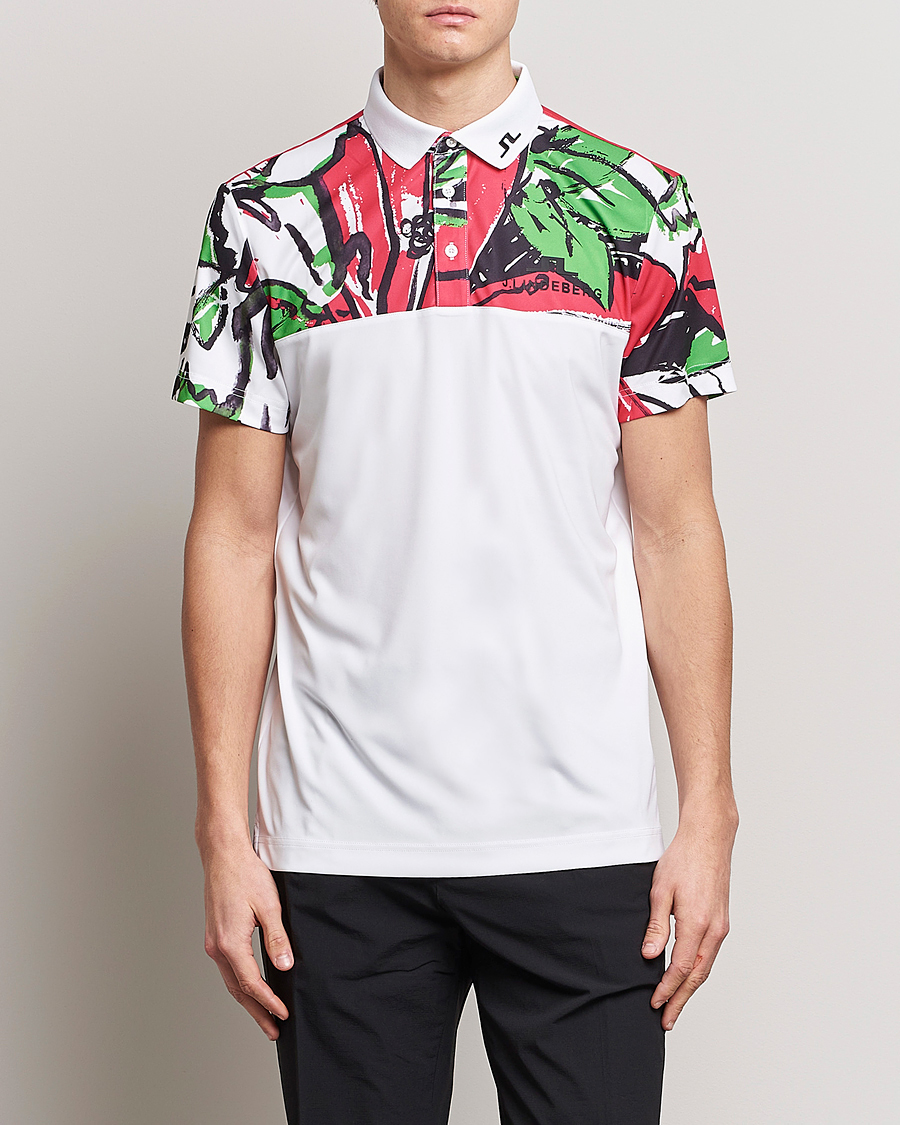 Herren | Poloshirts | J.Lindeberg | Jeff Masters TX Jersey Polo Azalea