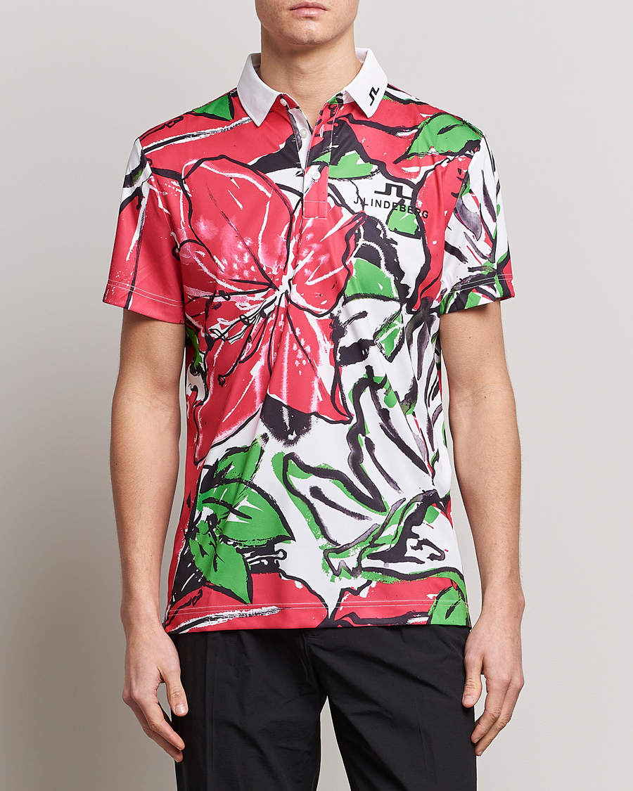 Herren | Poloshirts | J.Lindeberg | KV Masters TX Jersey Polo Azalea