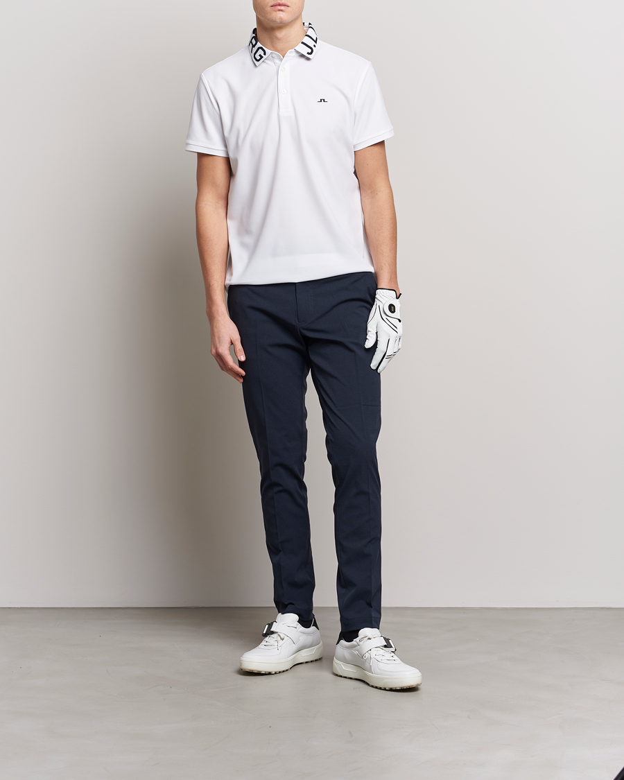 Herren | Poloshirts | J.Lindeberg | Gus Regular Polo White