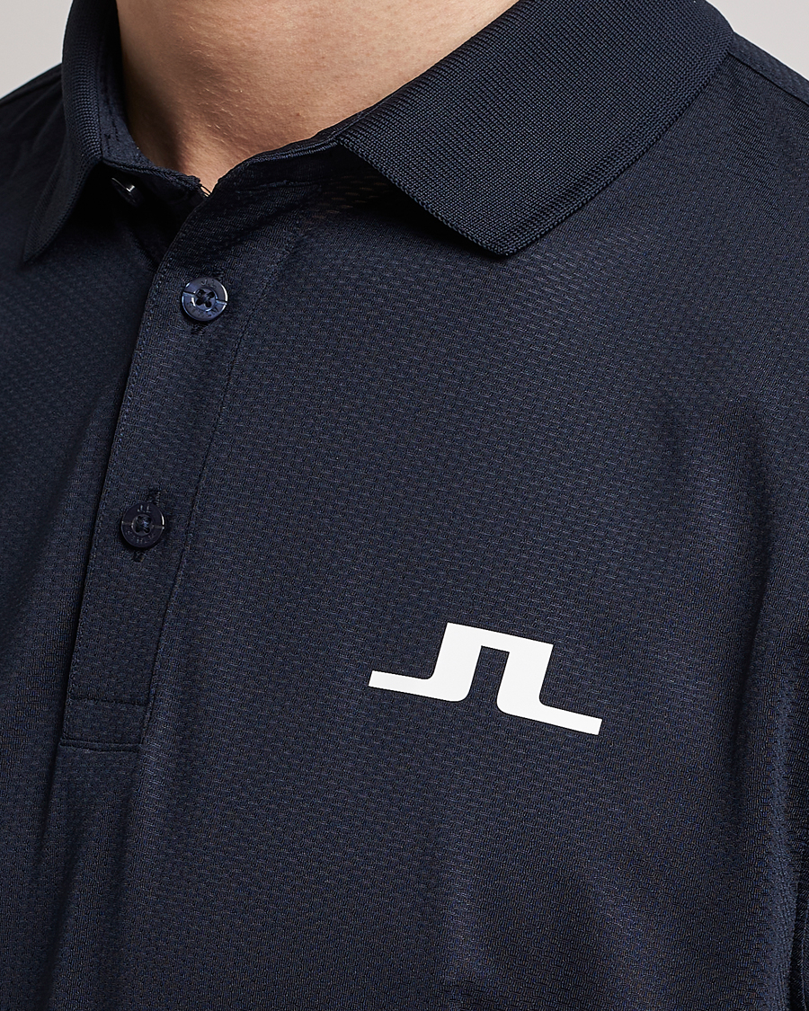 Herren | Poloshirts | J.Lindeberg | Bridge Regular Fit Polo Navy