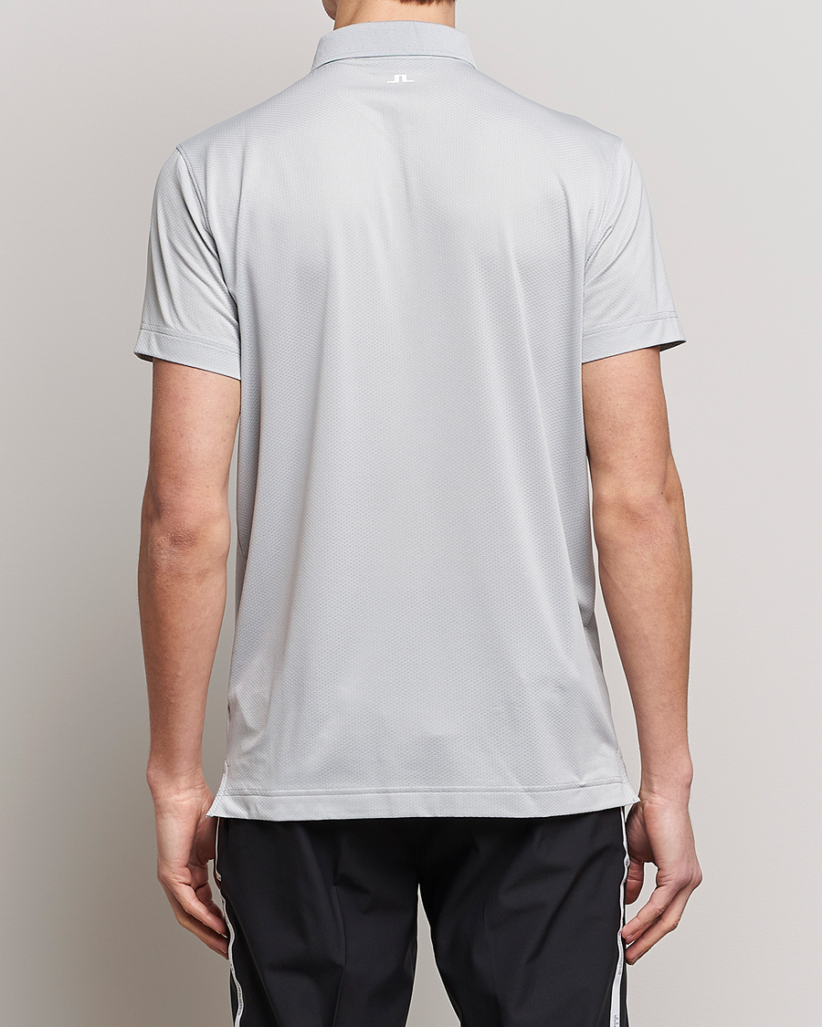 Herren | Poloshirts | J.Lindeberg | Bridge Regular Fit Polo High Rise Grey