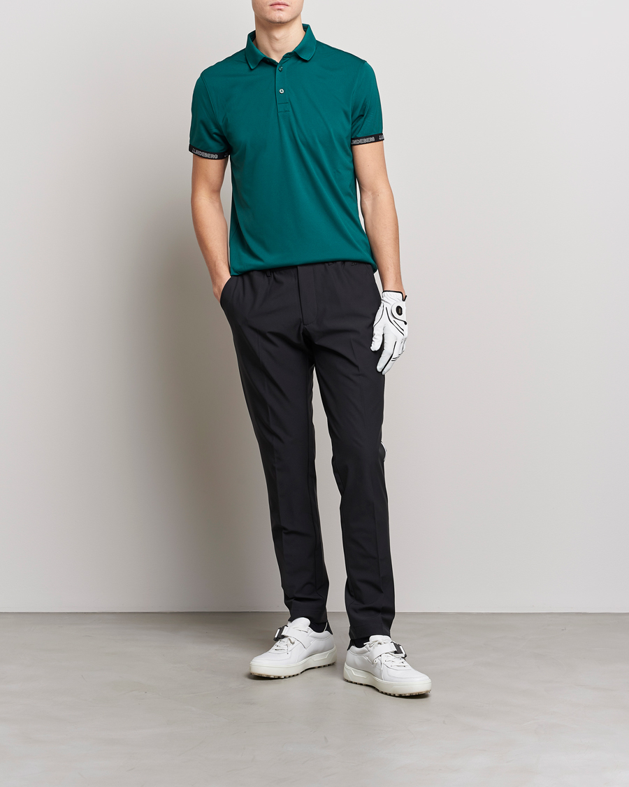 Herren | Poloshirts | J.Lindeberg | Guy Regular Fit Polo Rain Forest