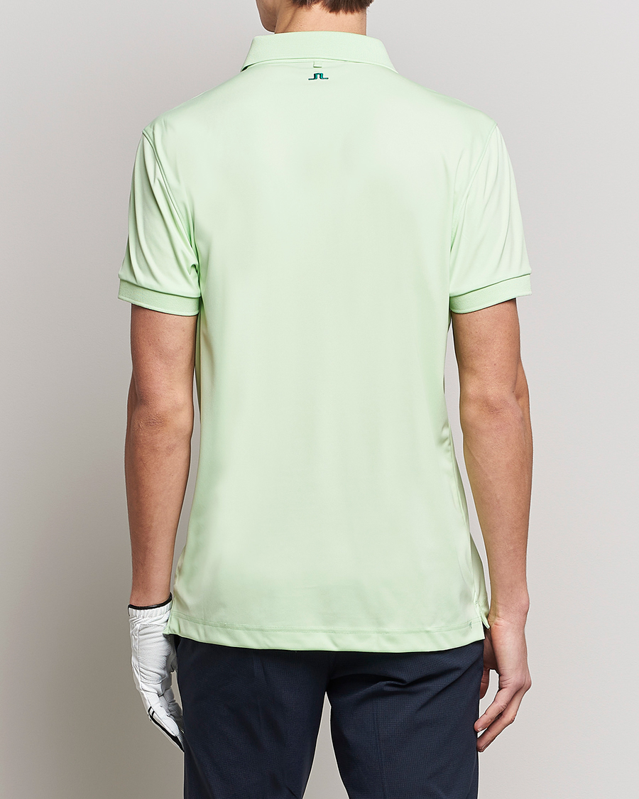 Herren | Poloshirts | J.Lindeberg | Tour Tech Regular Fit Polo Patina Green