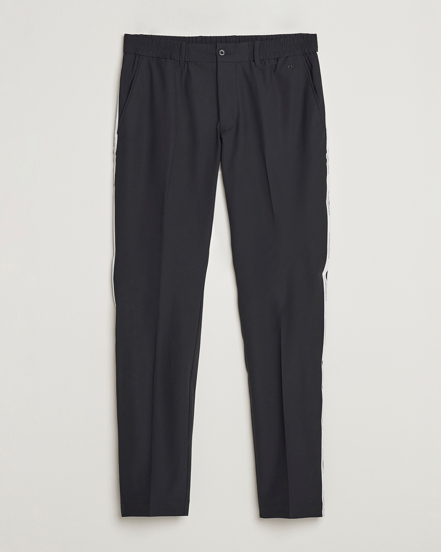 Herren | Hosen | J.Lindeberg | Stuart Stretch Stripe Golf Trouses Black