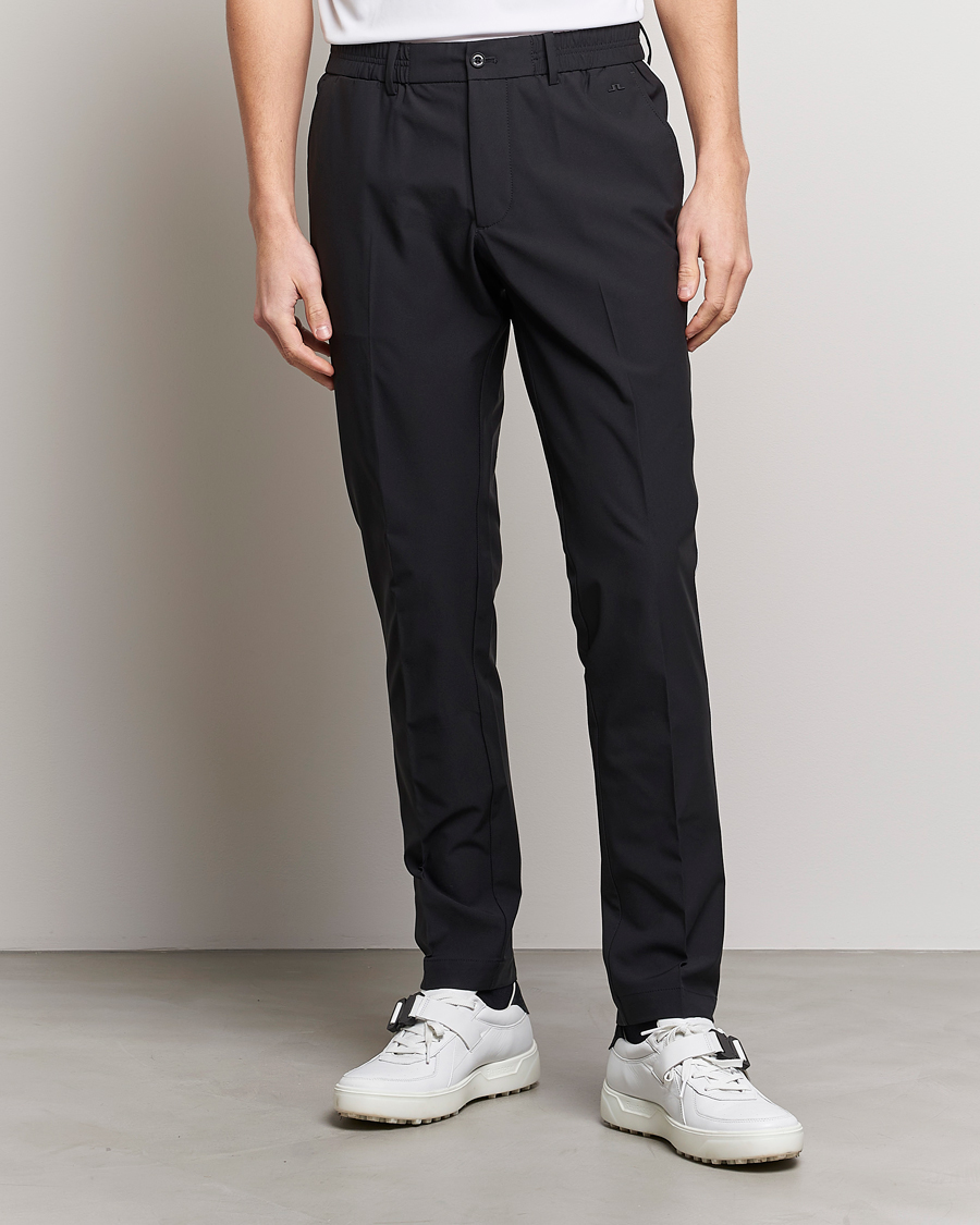 Herren | Hosen | J.Lindeberg | Stuart Stretch Stripe Golf Trouses Black