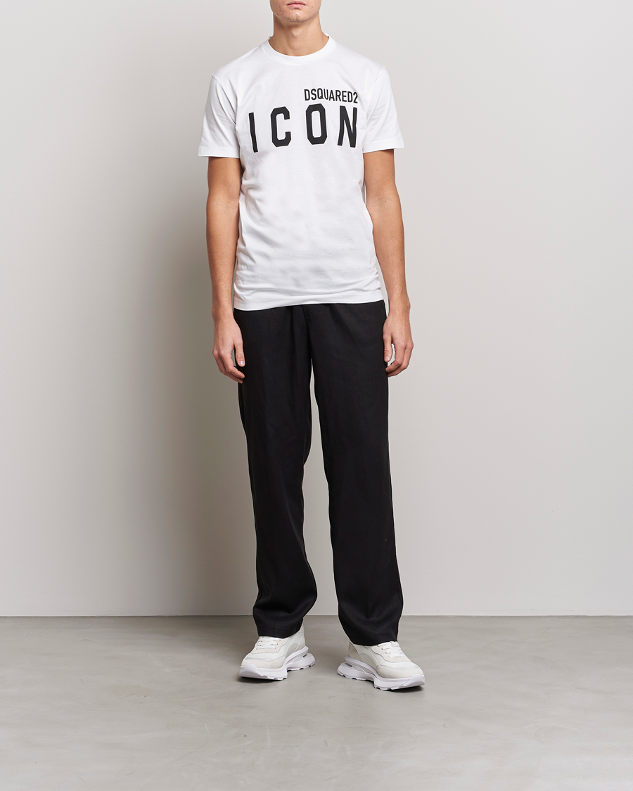 Herren | T-Shirts | Dsquared2 | Icon Logo Tee White
