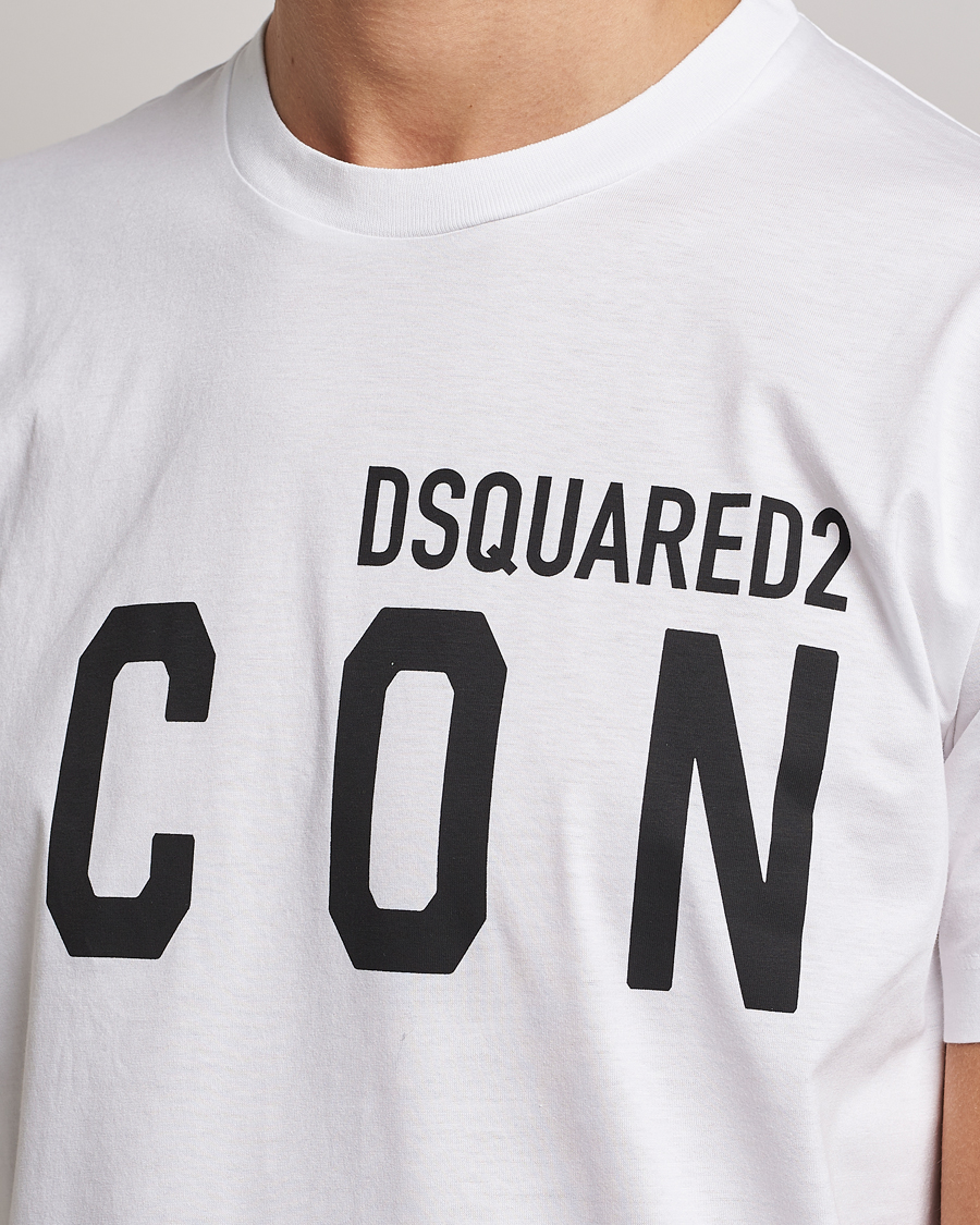 Herren | T-Shirts | Dsquared2 | Icon Logo Tee White