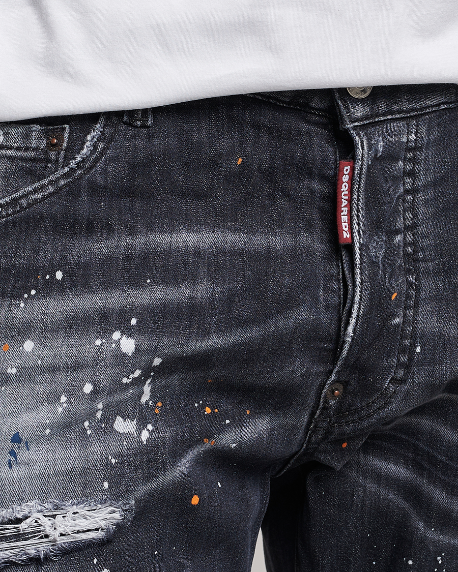 Herren | Jeans | Dsquared2 | Skater Jeans Black Wash