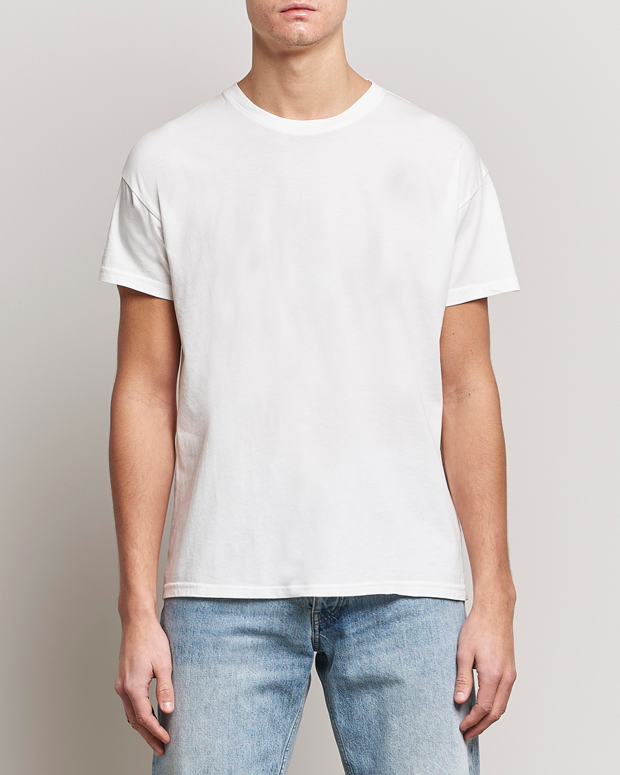 Herren | Kurzarm T-Shirt | Jeanerica | Marcel Crew Neck T-Shirt White