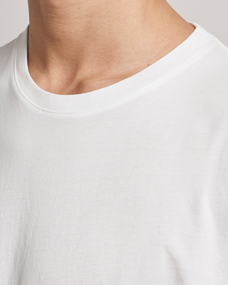 Herren | T-Shirts | Jeanerica | Marcel Crew Neck T-Shirt White