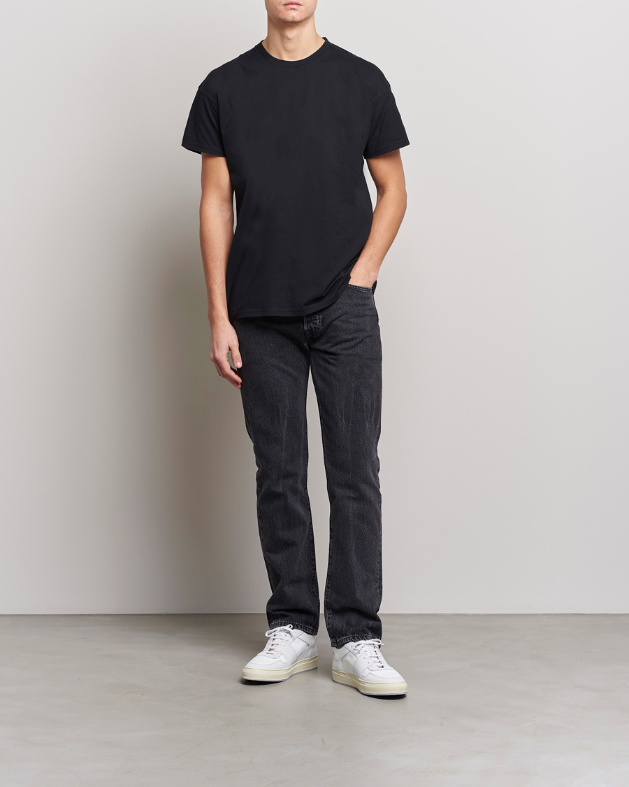 Herren | T-Shirts | Jeanerica | Marcel Crew Neck T-Shirt Black