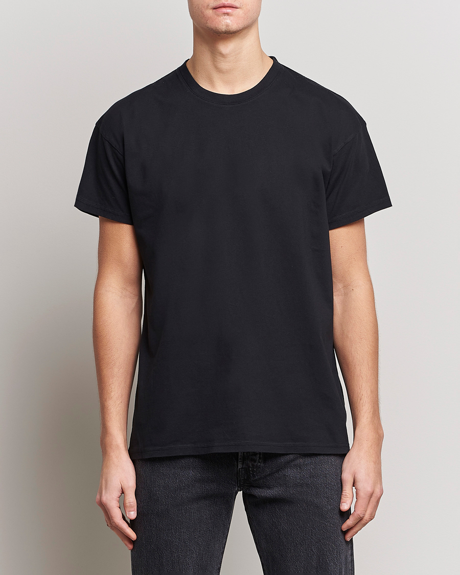 Herren | Kurzarm T-Shirt | Jeanerica | Marcel Crew Neck T-Shirt Black