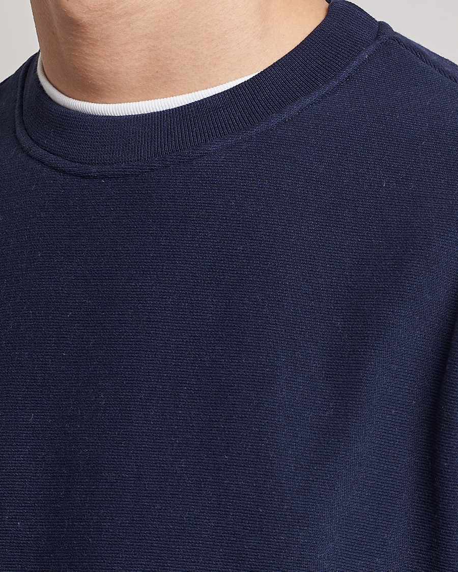 Herren | Pullover | Jeanerica | Paule Crew Neck Sweatshirt Dark Navy