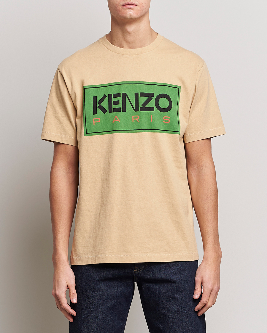 Herren | T-Shirts | KENZO | Paris Classic T-Shirt Beige
