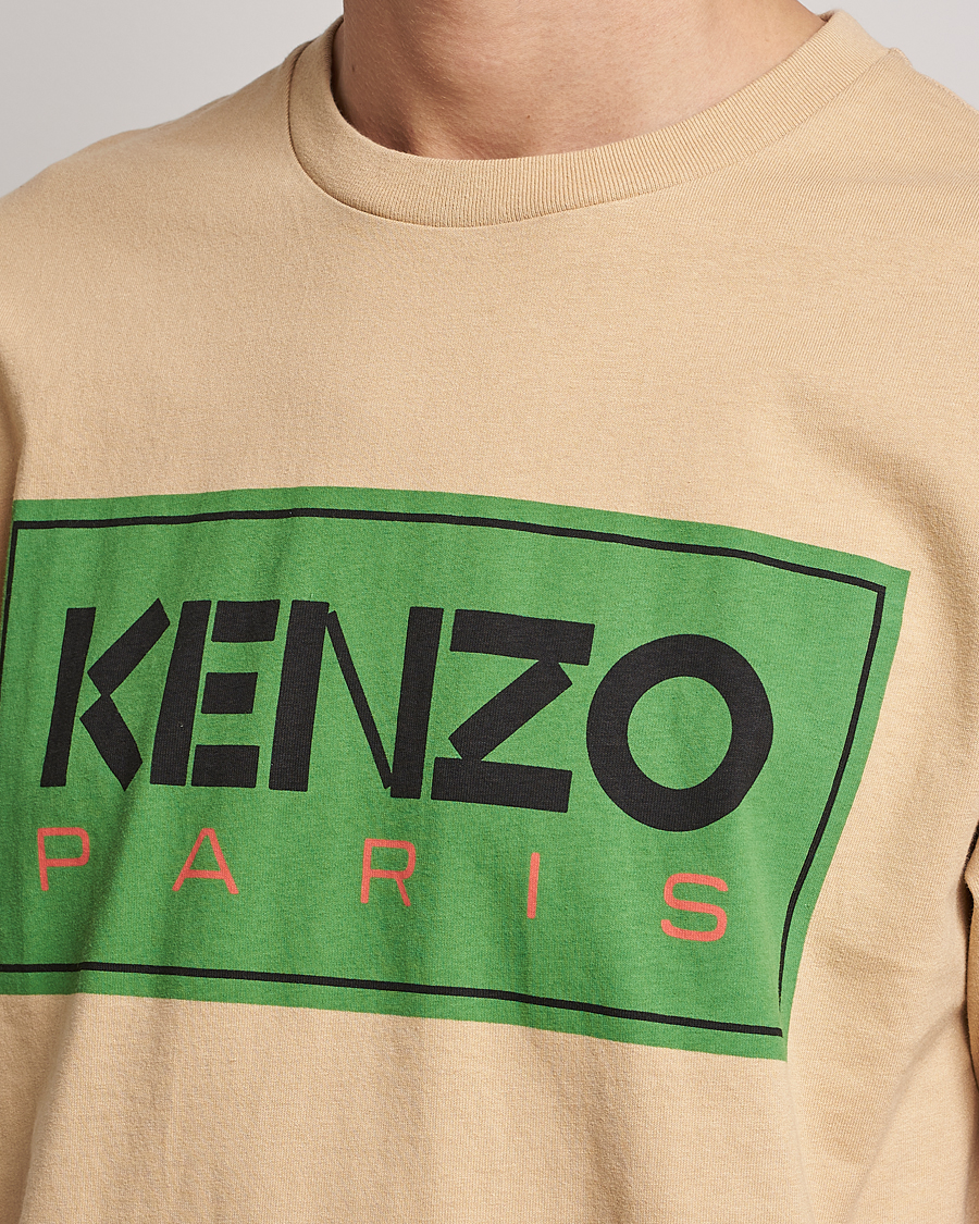 Herren | T-Shirts | KENZO | Paris Classic T-Shirt Beige
