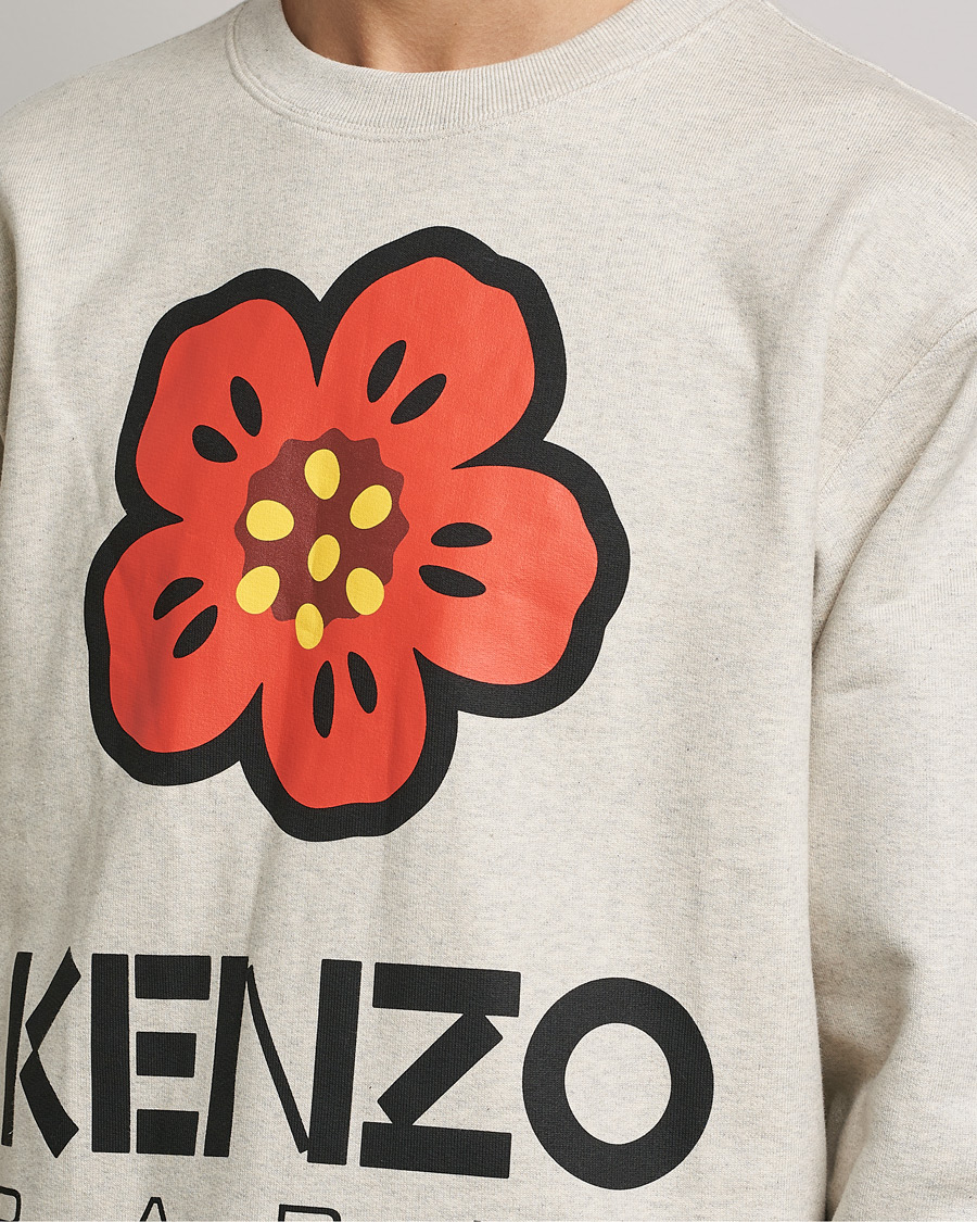 Herren | Pullover | KENZO | Boke Flower Sweatshirt Pale Grey