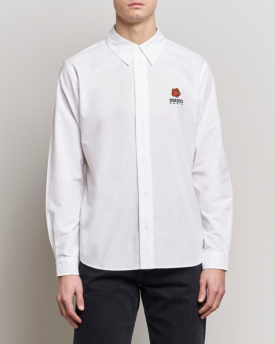Herren | Hemden | KENZO | Boke Flower Crest Casual Shirt White