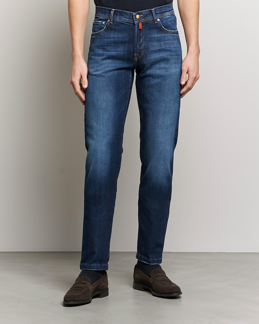 Herren | Jeans | Kiton | Kurabo Denim Jeans Dark Indigo