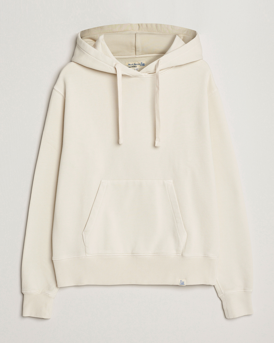 Herren | Pullover | Merz b. Schwanen | Organic Cotton Washed Hoodie Oat