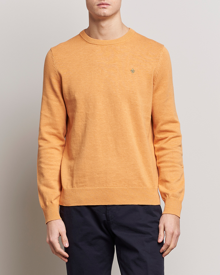 Herren | Pullover | Morris | Harold Summer Crew Neck Orange