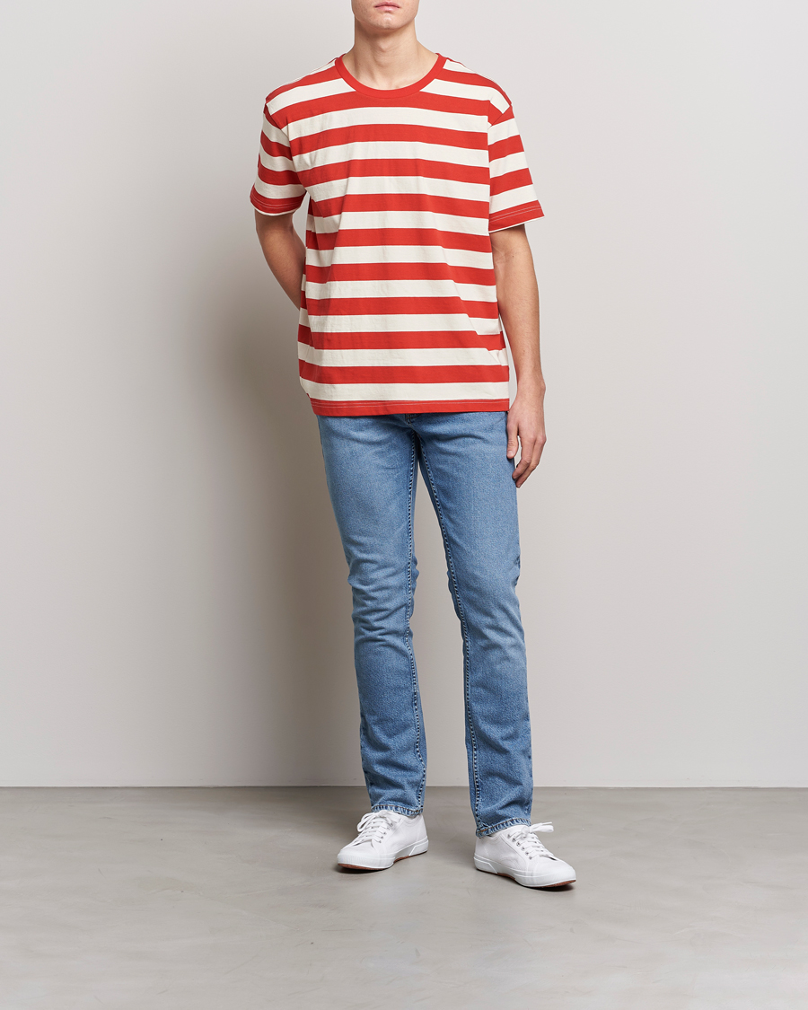 Herren | Jeans | Nudie Jeans | Grim Tim Jeans Worn Pale Blue