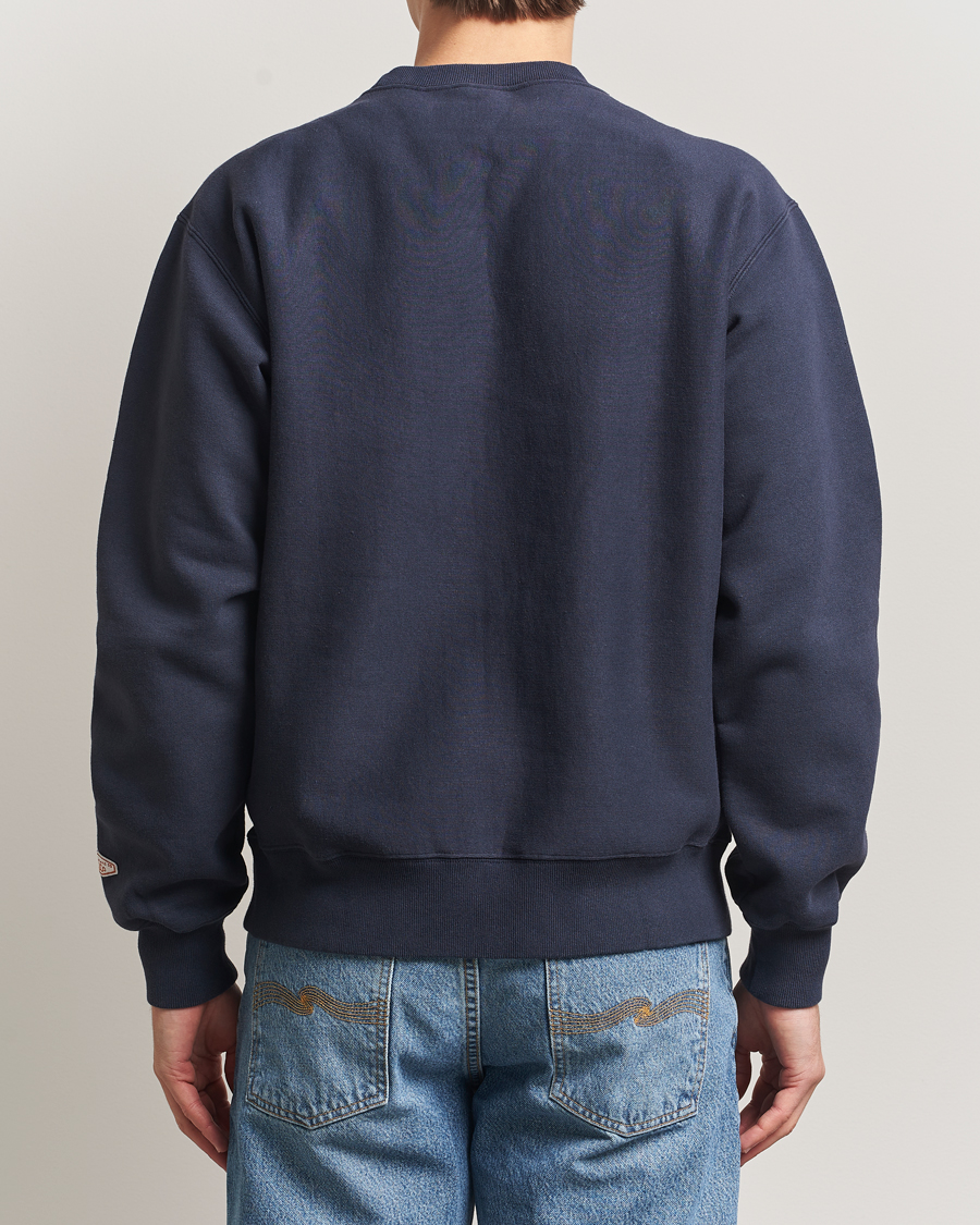 Herren | Pullover | Nudie Jeans | Hasse Crew Neck Sweatshirt Navy