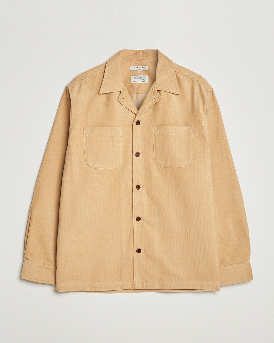 Herren | Hemden | Nudie Jeans | Vincent Cord Overshirt Faded Sun
