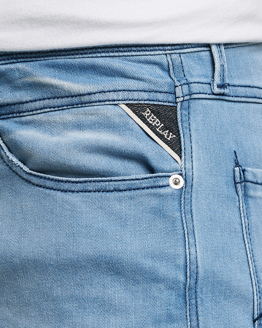Herren | Jeans | Replay | Anbass Powerstretch Jeans Light Blue
