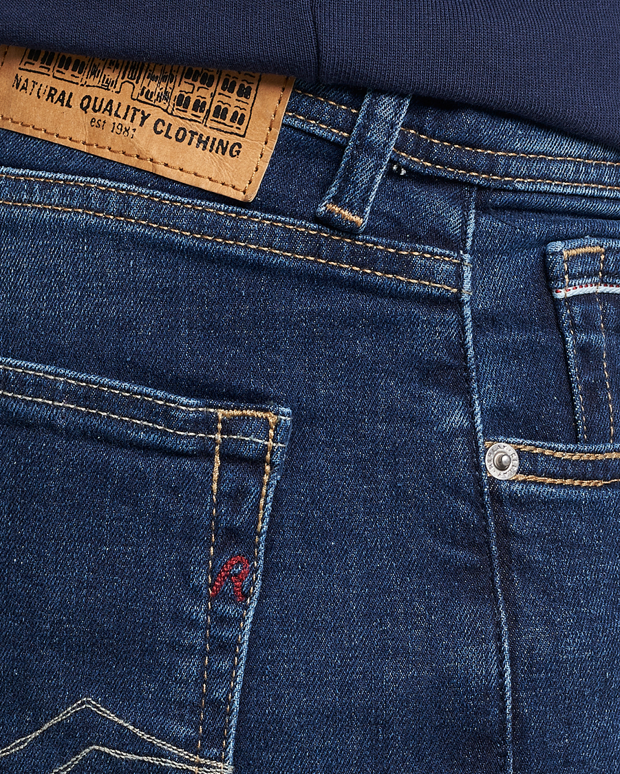 Herren | Jeans | Replay | Grover Straight Fit Stretch Jeans Dark Blue