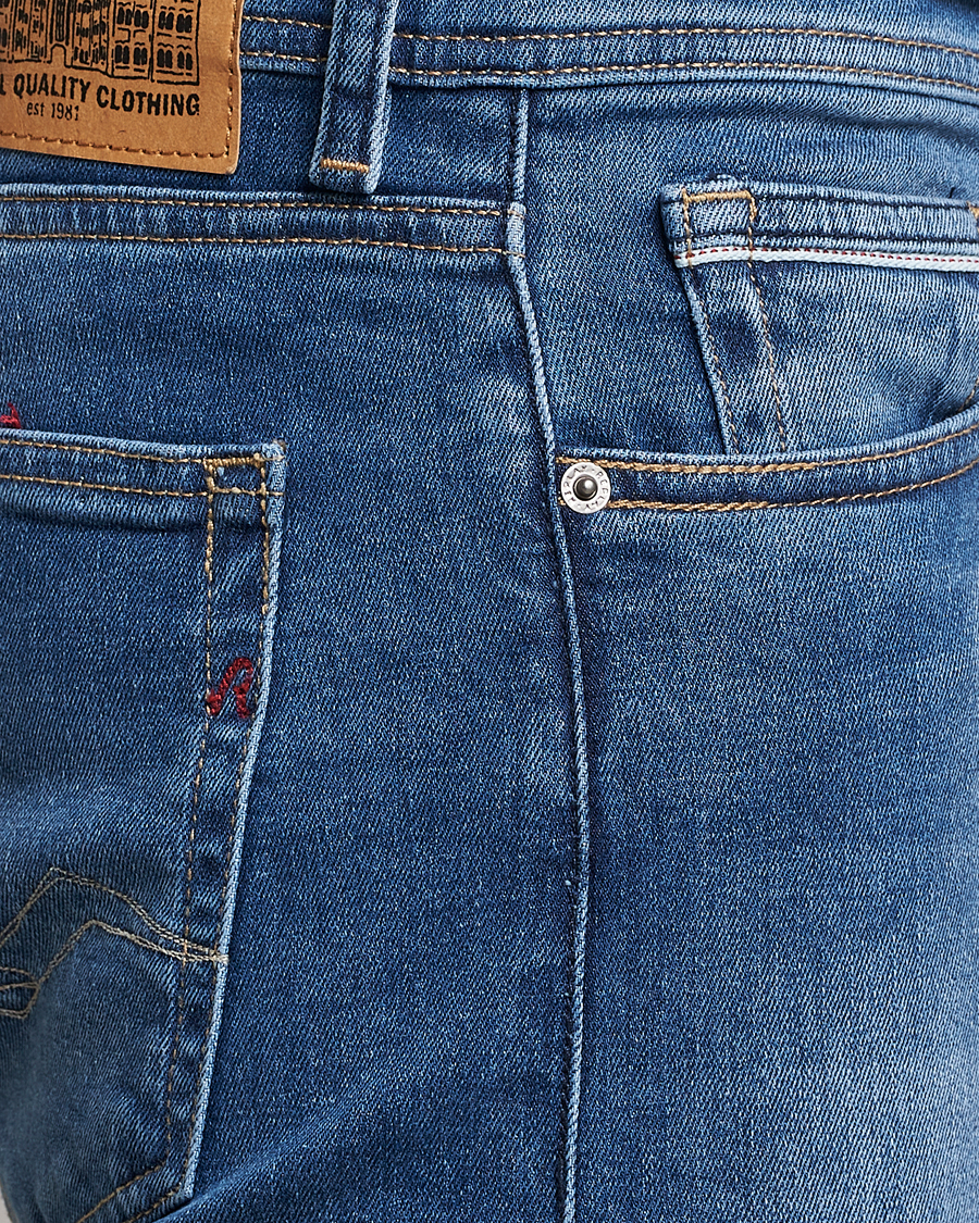 Herren | Jeans | Replay | Grover Straight Fit Stretch Jeans Medium Blue