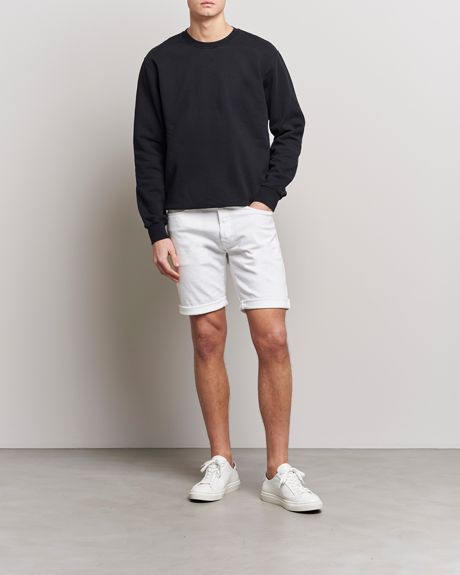 Herren | Shorts | Replay | RBJ901 Super Stretch Jeans Shorts White