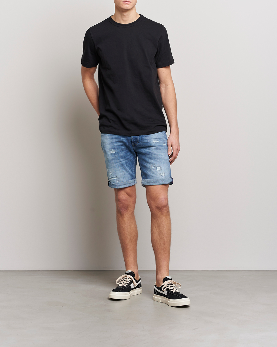 Herren | Shorts | Replay | RBJ901 Stretch 5 Year Wash Denim Shorts Medium Blue