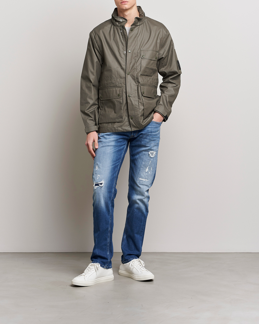 Herren | Jacken | Replay | Sartoriale Coated Jacket Dark Green