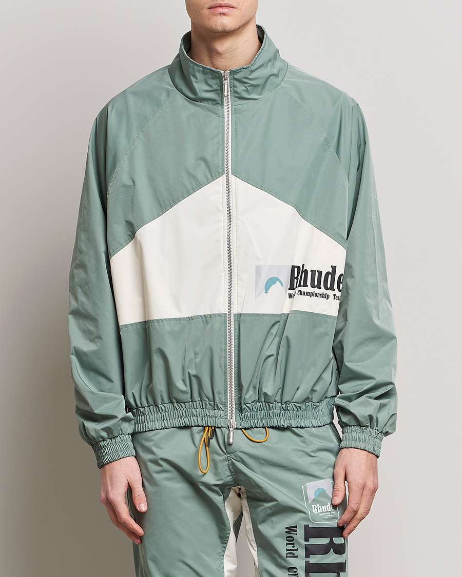 Herren | Jacken | Rhude | Senna Flight Jacket Ivory/Sage