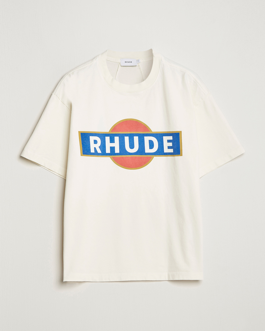 Herren | T-Shirts | Rhude | Vintage Racer T-Shirt White