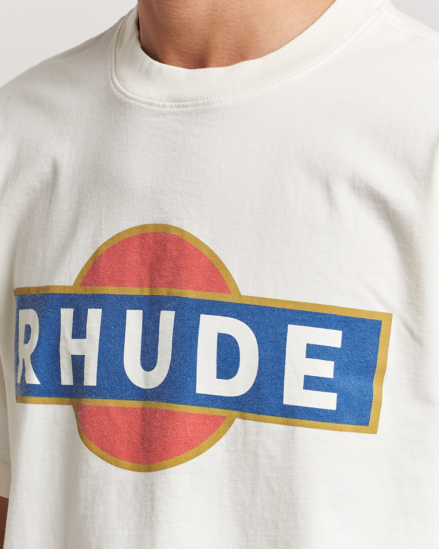 Herren | T-Shirts | Rhude | Vintage Racer T-Shirt White