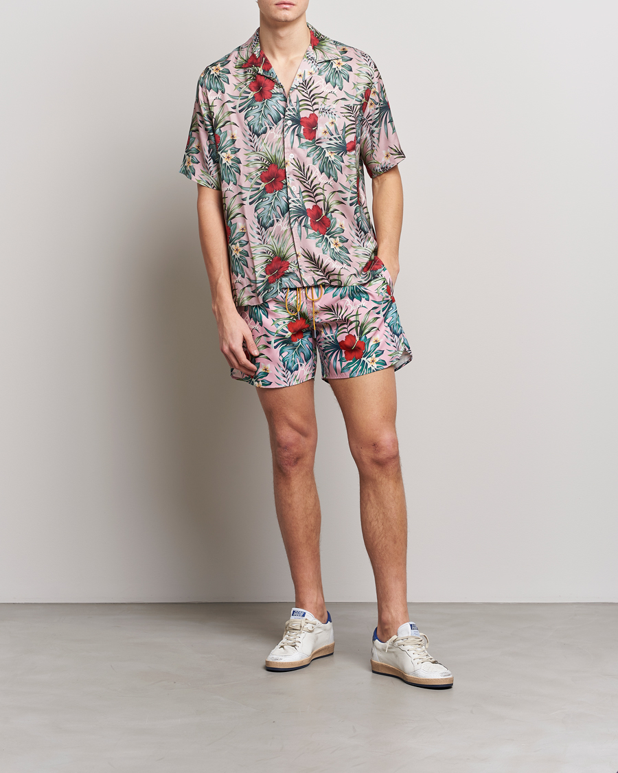 Herren | Badehosen | Rhude | Hawaiian Swim Trunks Muave Multi